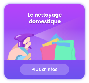 Le nettoyage domestique